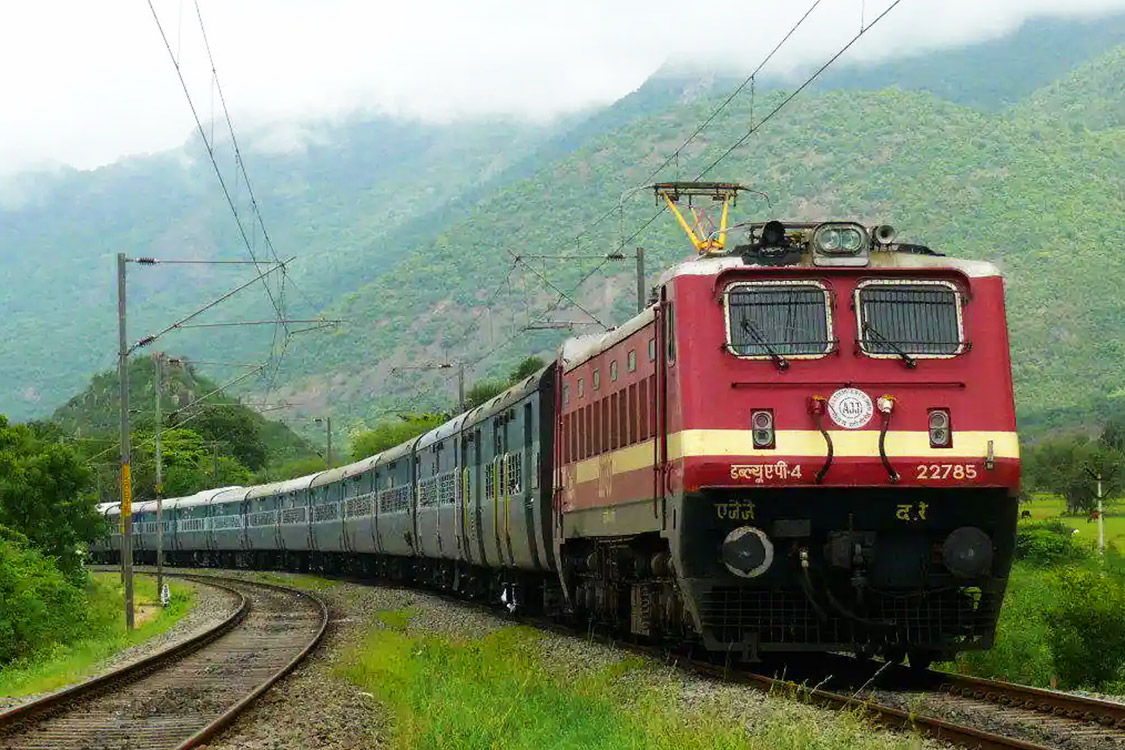 Indian railway online gps system